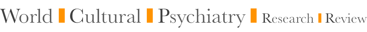 World Cultural Psychiatry